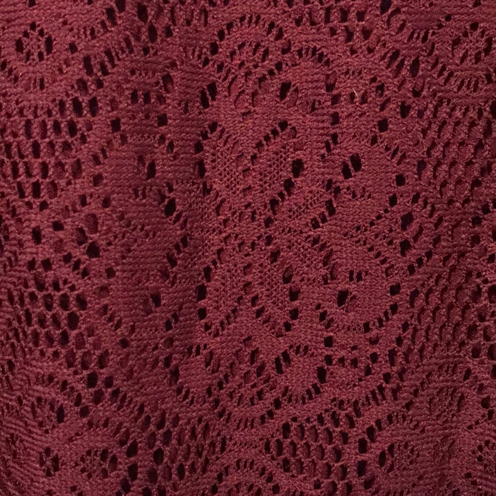 Lace Dress With Bell Sleeves - Picture 3 of 7